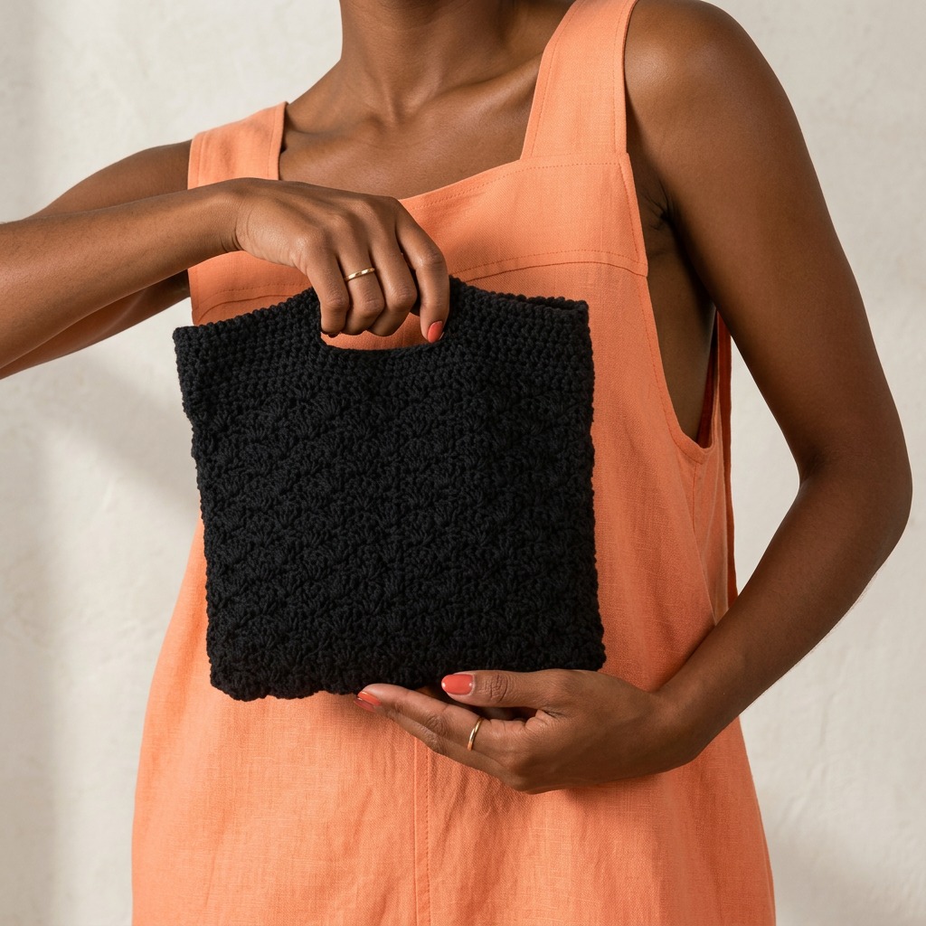 Crochet bag and accessory