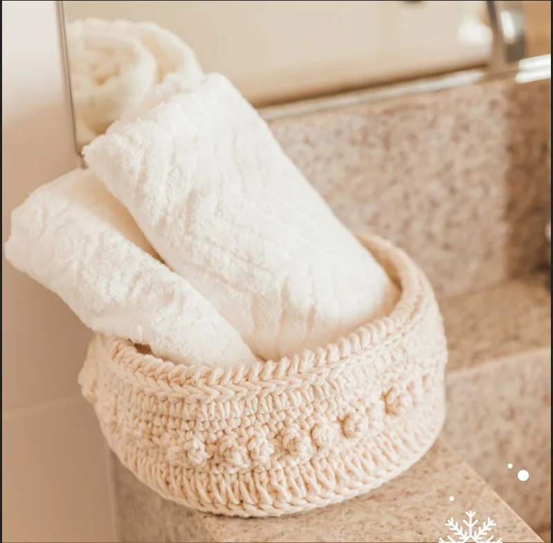 Finished crochet home décor — baskets, blankets, pillows, coasters and seasonal projects